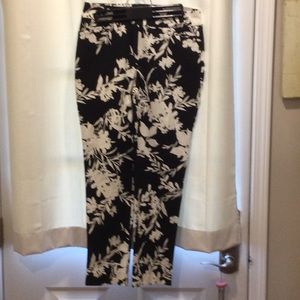 NWT Chico’s B&W Slim Pants